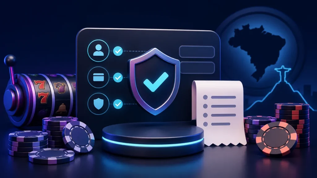 Conferência de pagamento em contexto de cassino online
